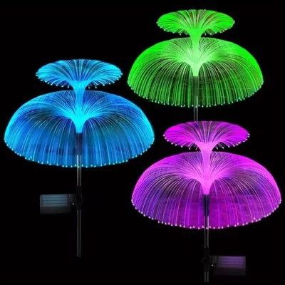 Słoneczne lampy ogrodowe meduz do oświetlenia