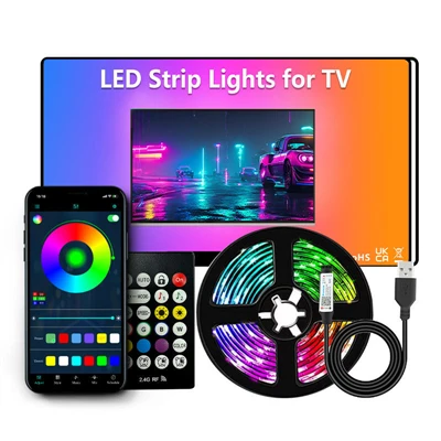 Podświetlenie telewizora za diodami LED
